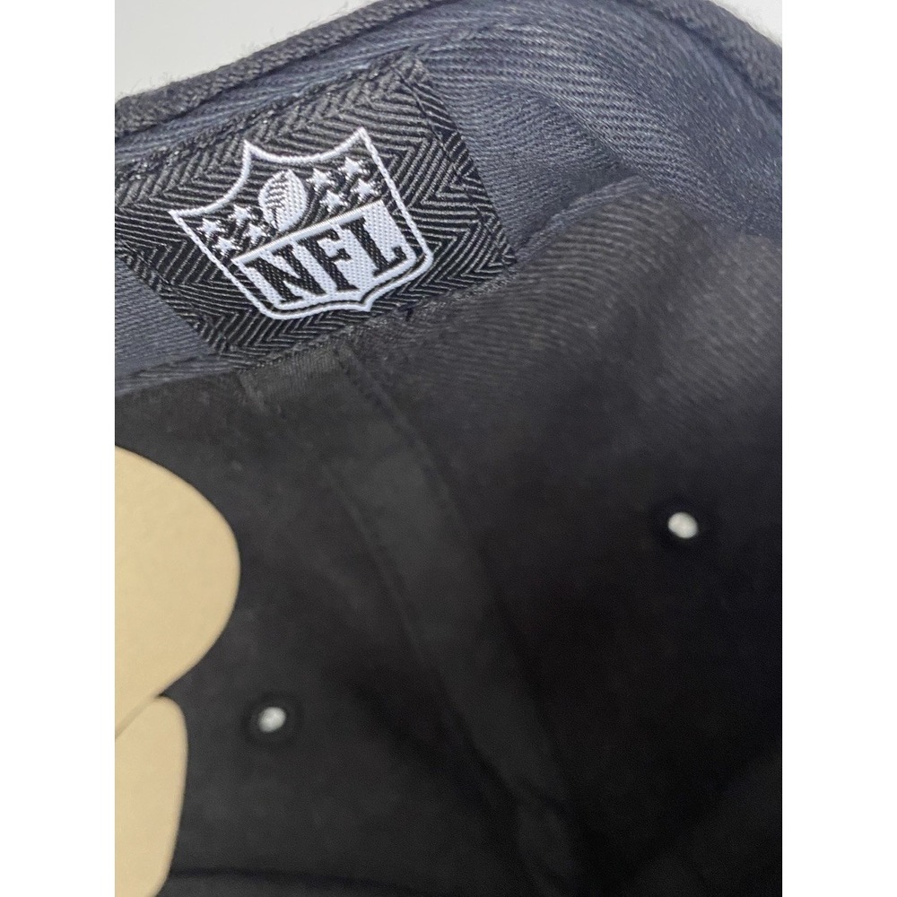 '47 Brand San Francisco 49ers Retro Style Snapback Black Curved Brim Hat New! - Picture 8 of 10